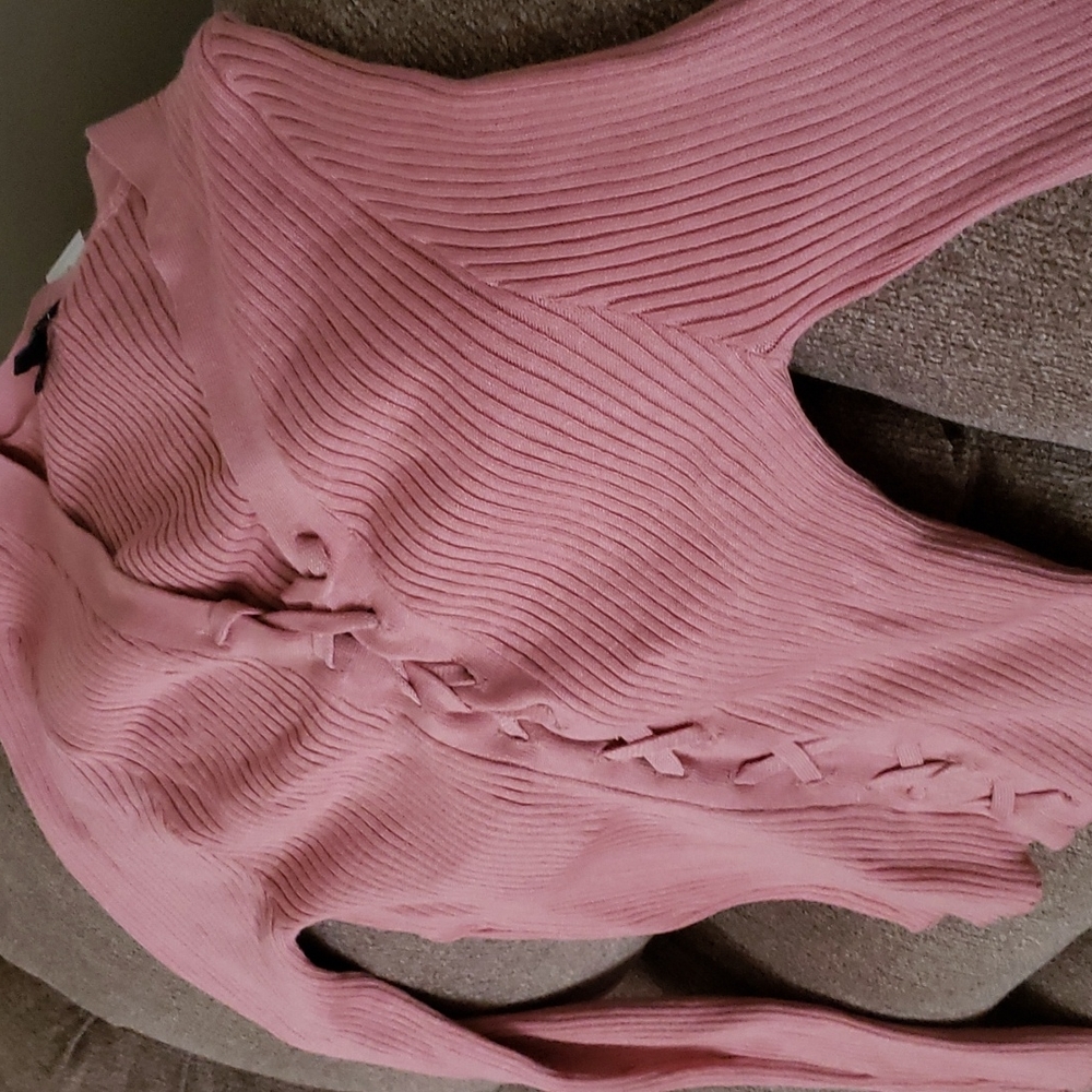 Pink sweater